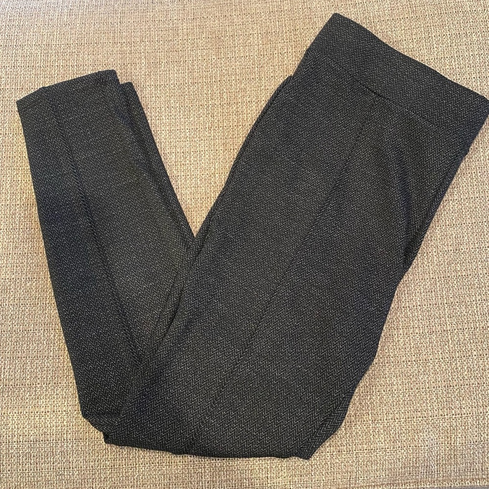 Time & Tru Black Pull On Pants Sz 12-14
